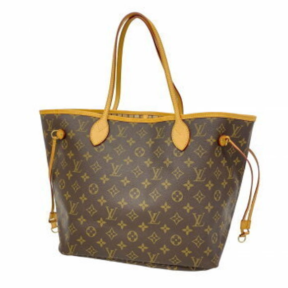 Louis Vuitton Monogram Neverfull MM Tote Bag Brown - Picture 1 of 9